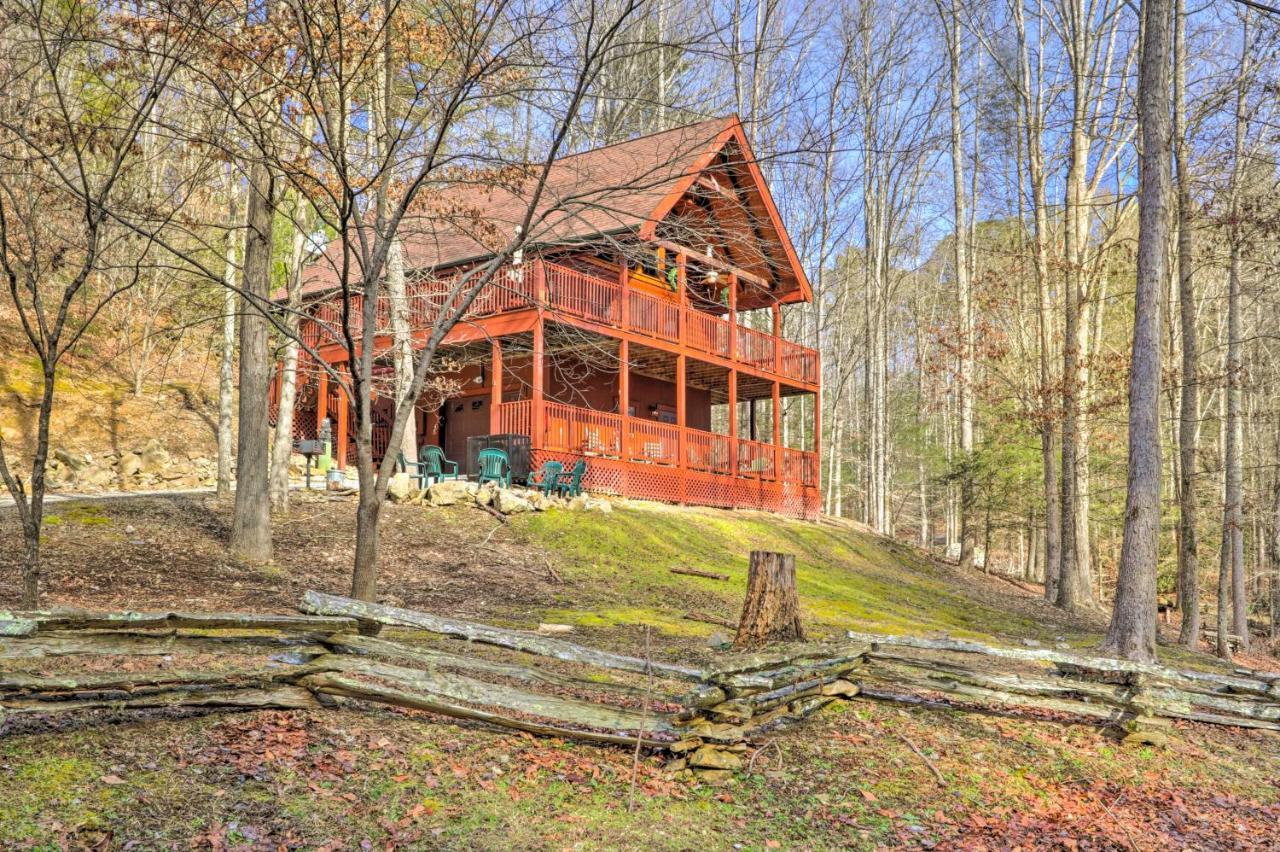 Creekside Sevierville Cabin Game Room And Hot Tub! Eksteriør bilde