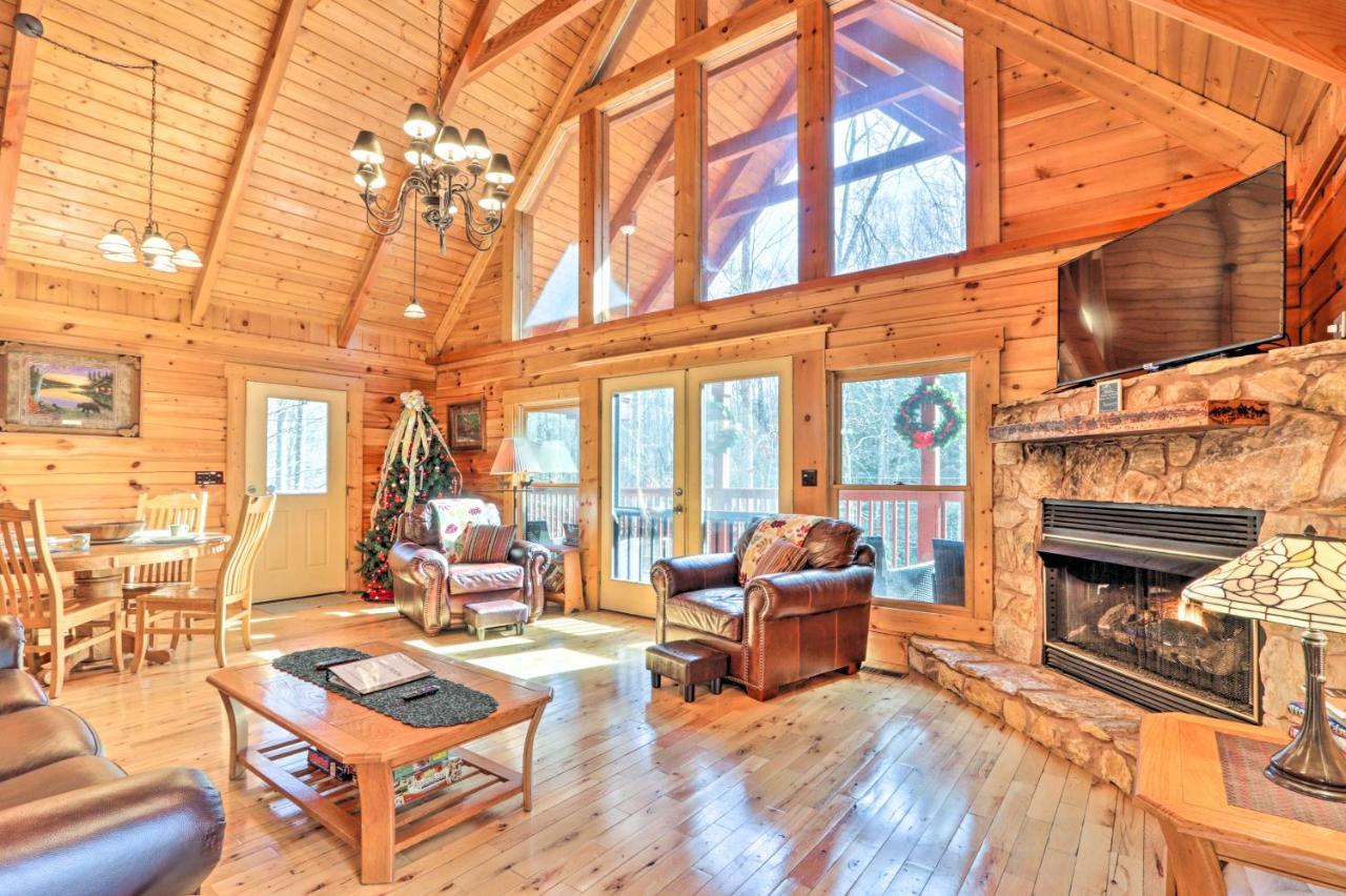 Creekside Sevierville Cabin Game Room And Hot Tub! Eksteriør bilde