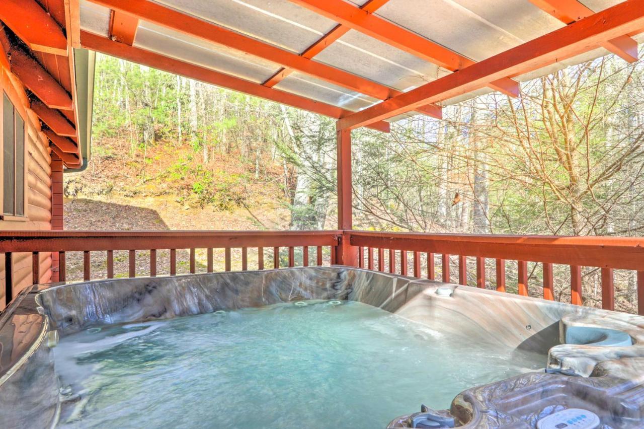 Creekside Sevierville Cabin Game Room And Hot Tub! Eksteriør bilde