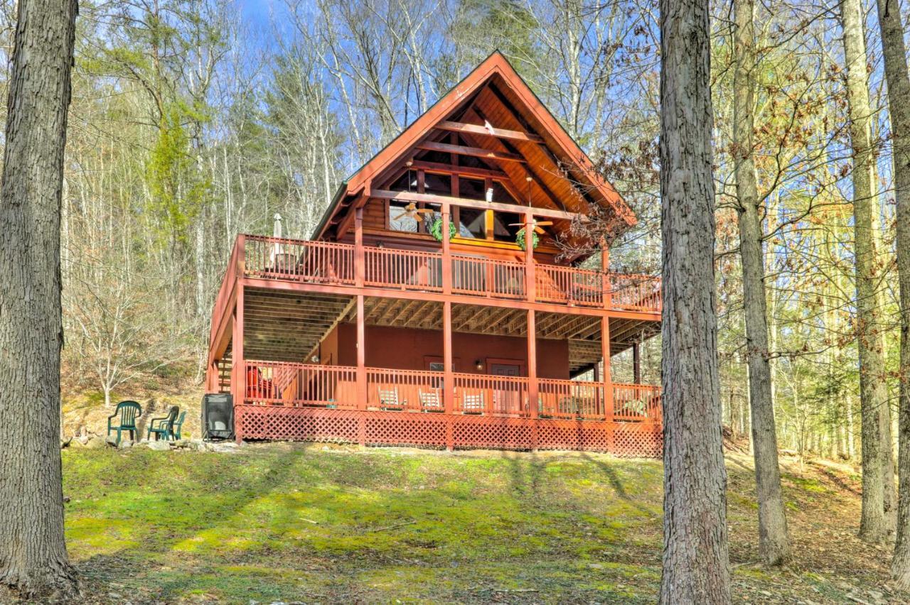Creekside Sevierville Cabin Game Room And Hot Tub! Eksteriør bilde
