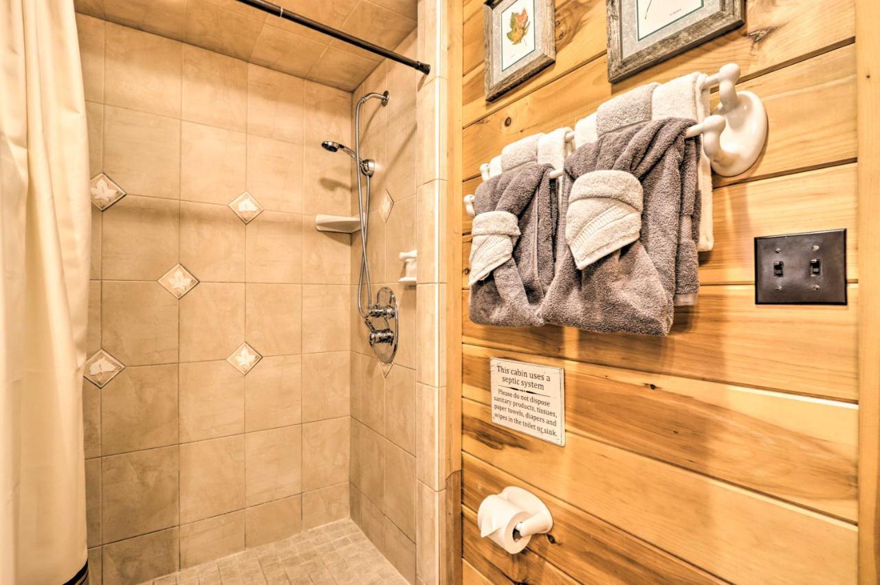 Creekside Sevierville Cabin Game Room And Hot Tub! Eksteriør bilde